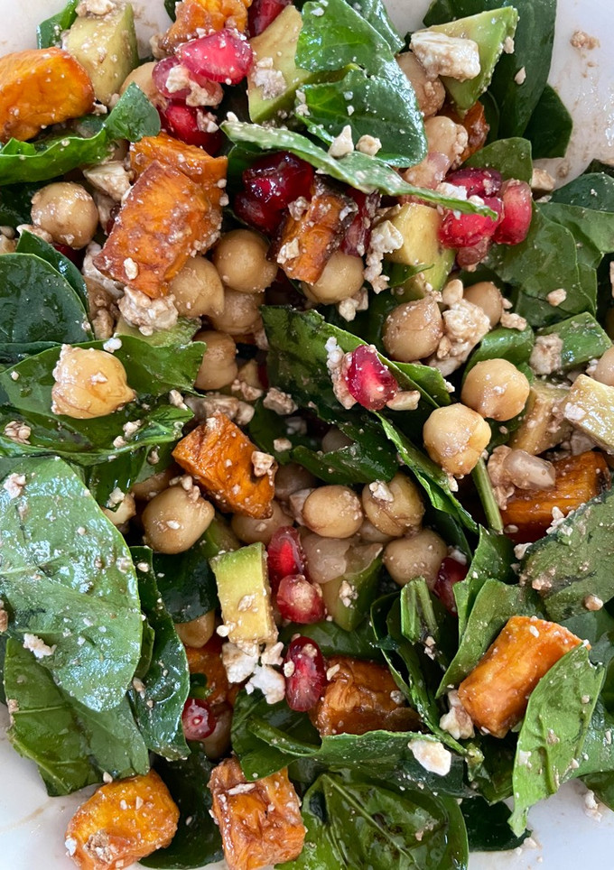 Una foto de Ensalada de otoño