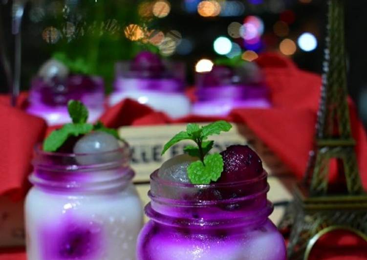 Resipi Buah Naga Longan Puding Oleh At Jeehan Kitchen Cookpad