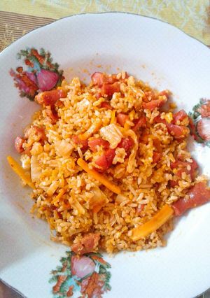 Foto resep Nasi Goreng Kimchi ala Rumahan