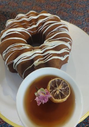 عکسی از دستور کیک رژیمی بدون شکر و روغن