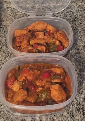 Foto principal de Pechugas de pollo con pisto