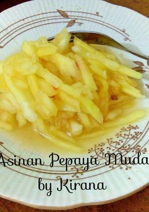 Foto resep Asinan Pepaya Muda