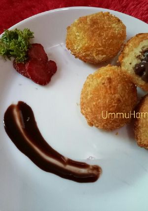 Foto resep Bola Tape Crispy isi Coklat