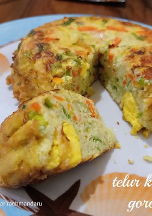 Foto resep Omelette. bisa untuk menu #debm (silahkan sesuaikan proteinnya)