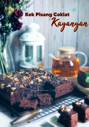 Gambar Kek Pisang Coklat Kayangan