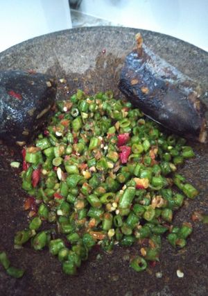 Foto resep Pencokan kacang panjang tongkol