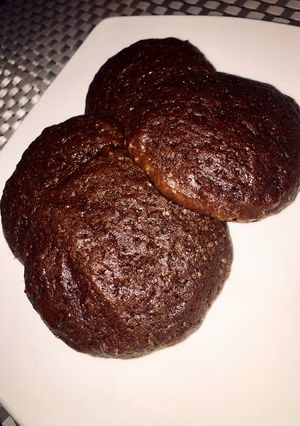 Una foto de Galletas de chocolate sin mantequilla