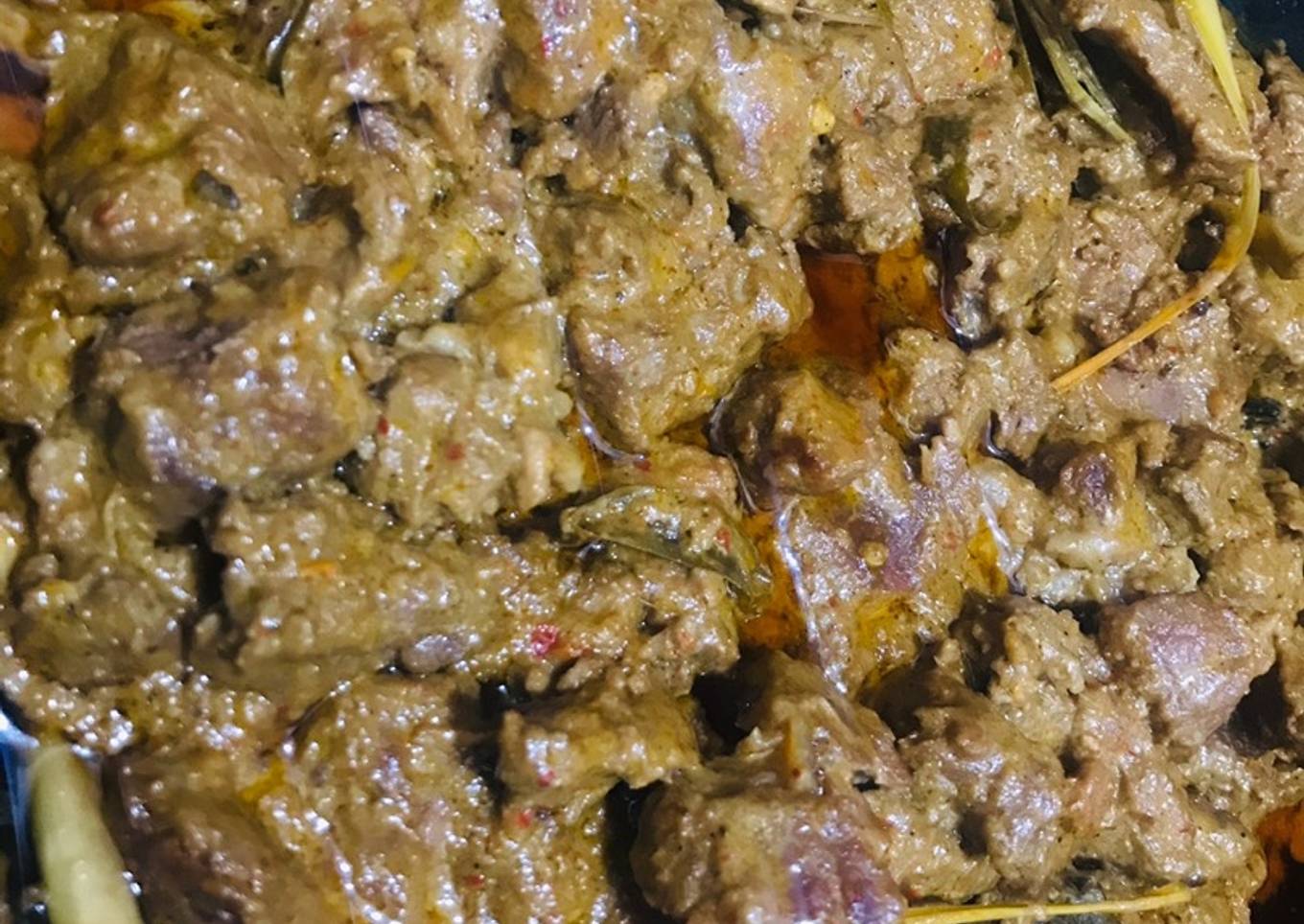 Rendang Daging “Jemek”