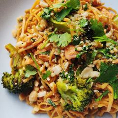 A picture of Sticky Salmon & Broccoli Stir-fry.