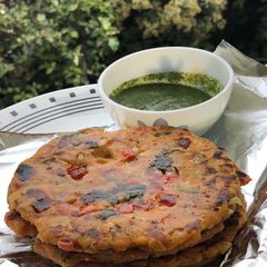 Tikkar Paratha A picture of Tikkar Paratha.