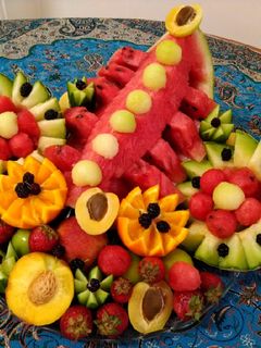 عکسی از دستور میوه آرایی