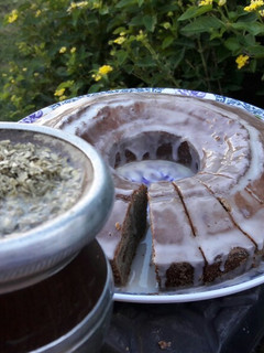 Una foto de Budín integral de banana y pera