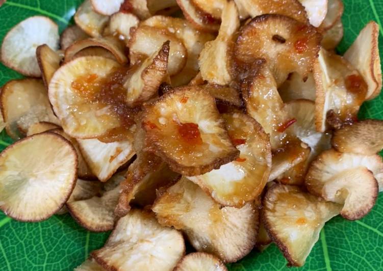 Resep Mudah Keripik singkong sambal Sedap Nikmat