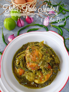 Foto resep Telur Lado Mudo / Cabe Ijo