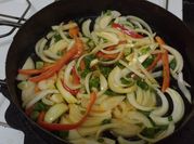 Una foto de comidas faciles al disco