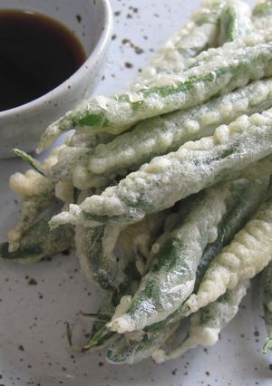 A picture of Tempura Beans.