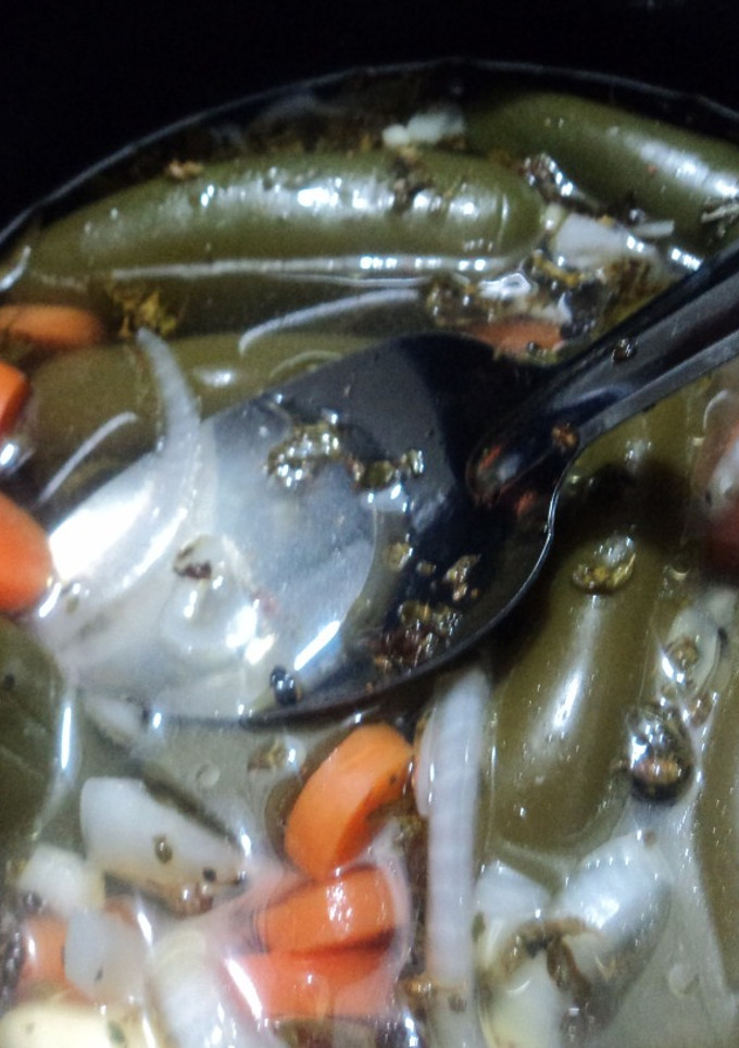 Una foto de Chiles barrocos para rellena en escabeche con zanahoria. México