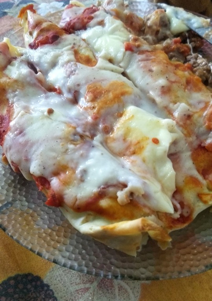 Una foto de Canelones rellenos de carne 😋