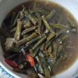 Sayur kacang panjang asem manis