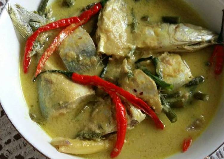 gulai masin ikan kembung