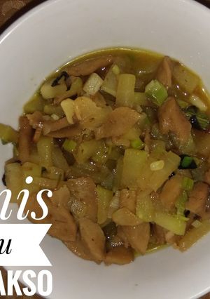 Foto resep Tumis labu siam bakso