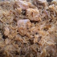 A picture of Boneless Chicken Biryani.