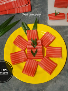 Foto resep Kue Lapis Tepung Beras