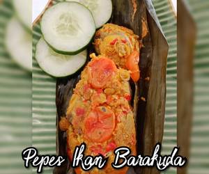 Resep mudah Pepes Ikan Barakuda Lezat Mantap