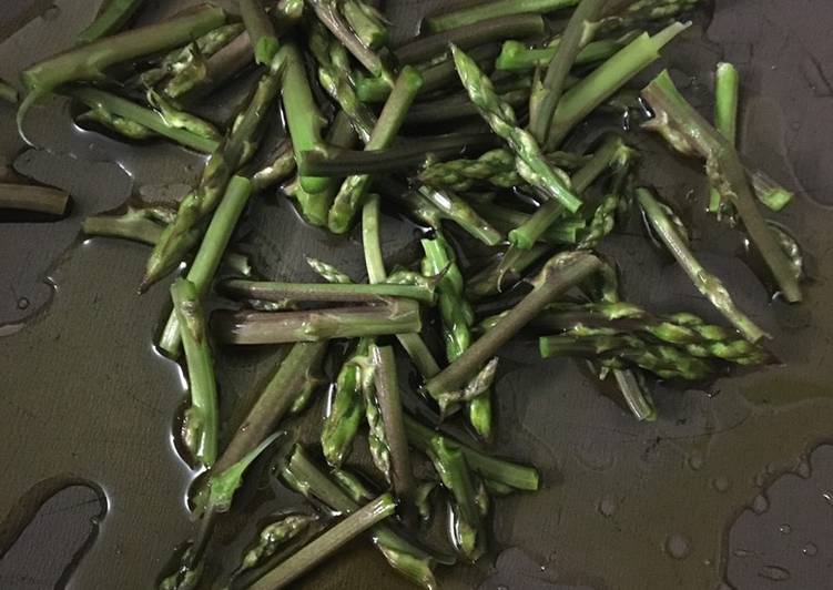 Frittata con asparagi selvatici