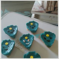 A picture of Mini cream cheese cake.