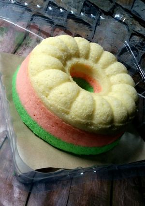 Foto resep Bolu Pelangi 2 Telur