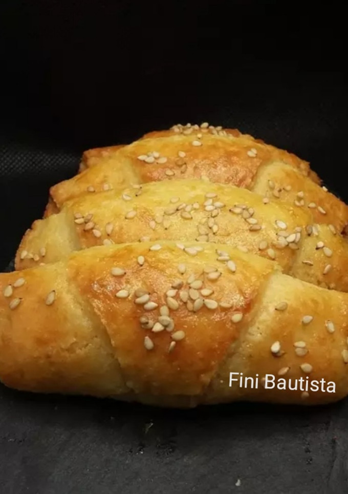 Una foto de Croissants salados keto