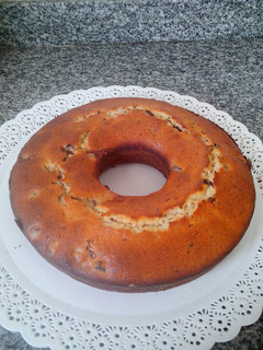 Una foto de Torta bomba! con chocolate y dulce de batata