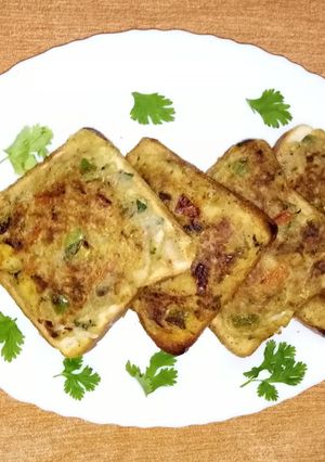 A picture of Savory French toast.