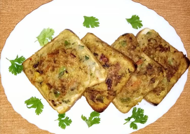 Steps to Make Perfect Savory French toast