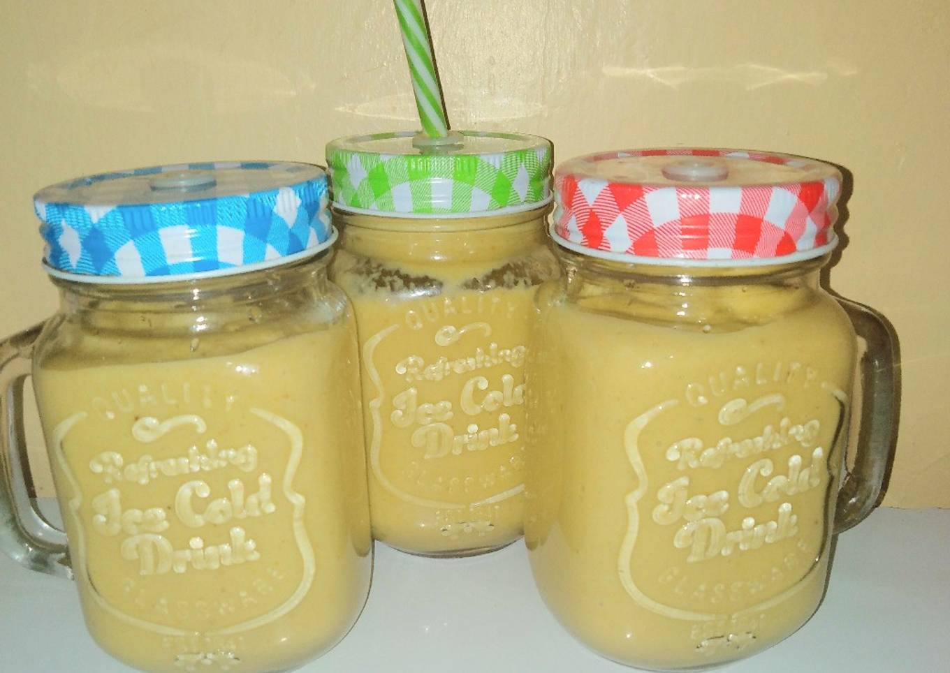 Avacado Banana smoothie with dates- #4weekschallenge