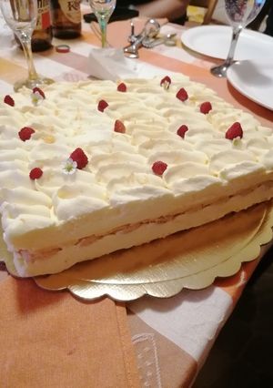 A picture of Lemon Tiramisu 🍋🍋🍋.