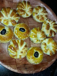 صورة لوصفة مملحات على شكل حلزون