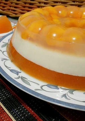 Foto resep Puding Susu Mangga