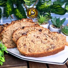 A picture of How To Perfectly Make Walnut Chochochips Banana Bread With Exact Measurements.