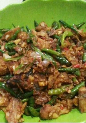 Foto resep Tenggiri oseng lombok ijo, simple menggugah selera