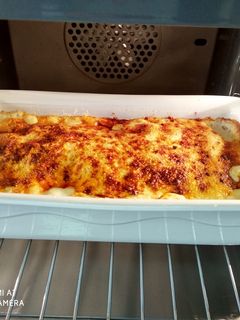 Bauerkartoffel-Zwiebel-Gratin Rezepthauptbild