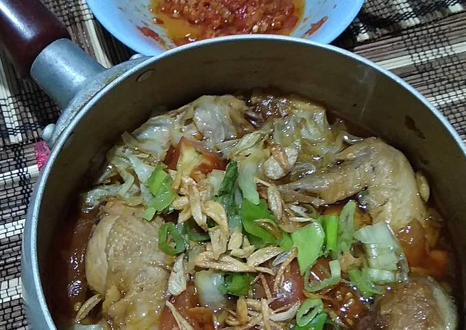 Semur sayap ayam nan menggoda