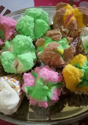 Foto resep Bolu Kukus Pelangi (Tanpa Minyak)