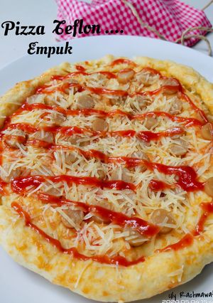 Foto resep Pizza Empuk pakai teflon irit bahan