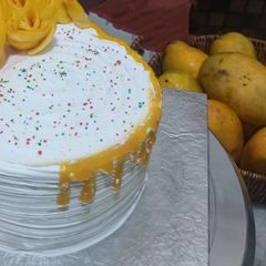 A picture of Mango cake.