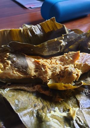 Foto resep Ayam pepes telur
