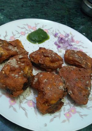 A picture of Fish pakode.