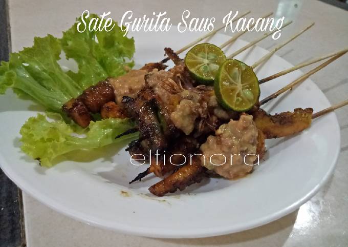 Ini dia! Bagaimana cara membuat Sate Gurita Saus Kacang #KamisManis dijamin sesuai selera