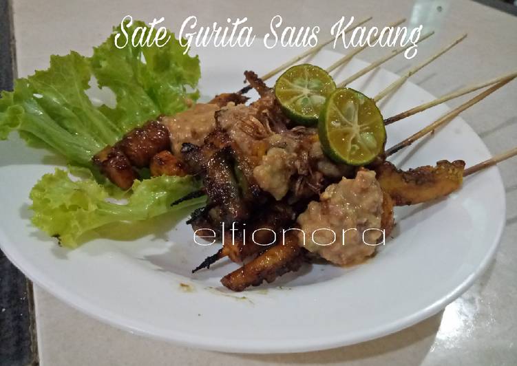 Cara Gampang Membuat Sate Gurita Saus Kacang #KamisManis, Enak